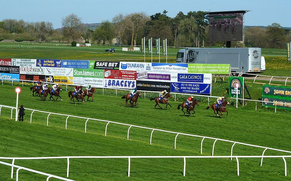 winning post at chepstow racecourse