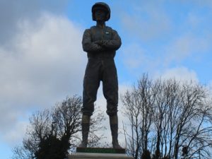 ap mccoy statue at cheltenham