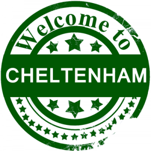 welcome to cheltenham sign