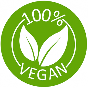 100 percent vegan