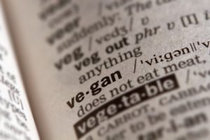 vegan dictionary entry