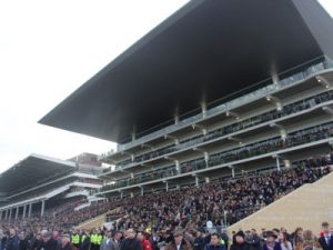 packed grandstands at the cheltenham festival