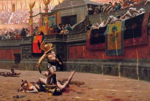 gladiator fight painting pollice verso