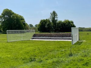 fence at a point to point meeting