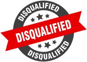 disqualified