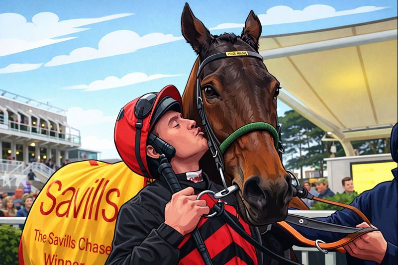 affordable fury wins savills chase cartoon